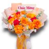 Bó Hoa Tươi Màu Cam Mã SP: X-8403
