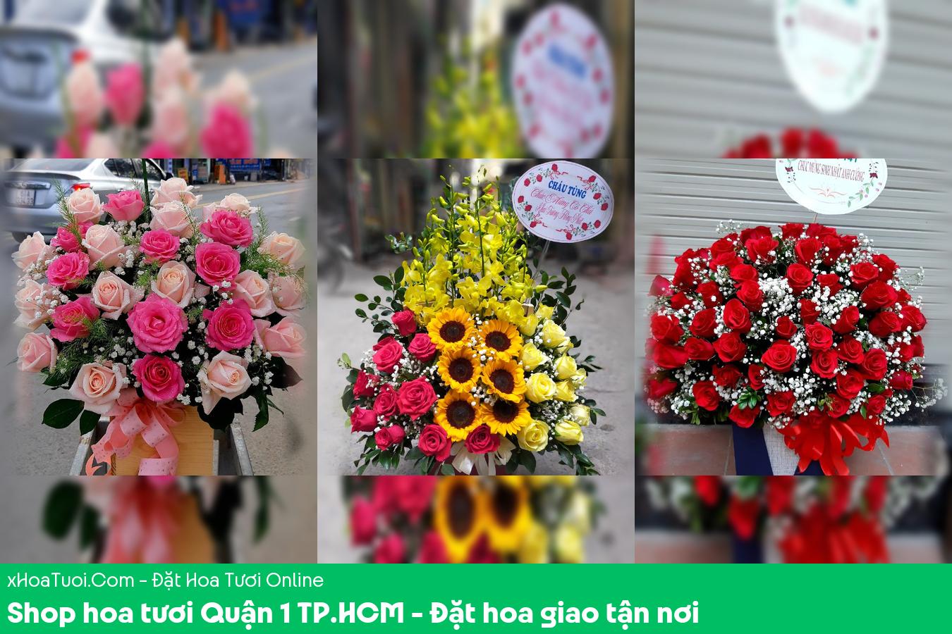 Shop hoa tươi Quận 1 TP.HCM – Đặt hoa giao tận nơi